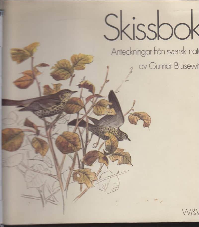 Gunnar Brusewitz : Skissbok