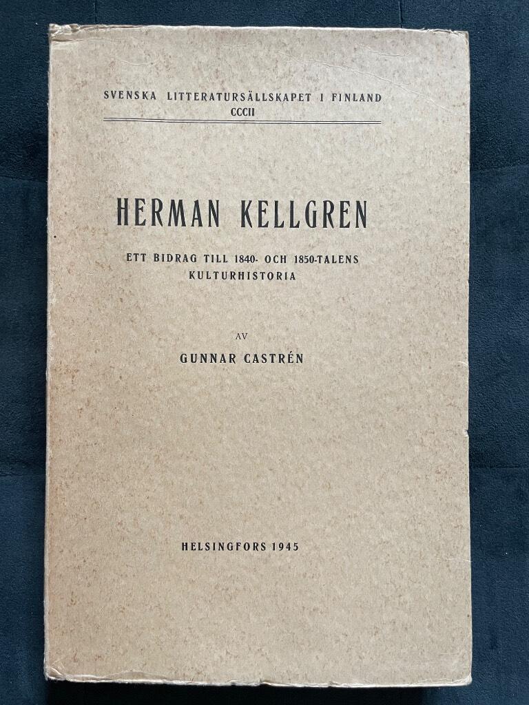 Gunnar Castrén : Herman Kellgren