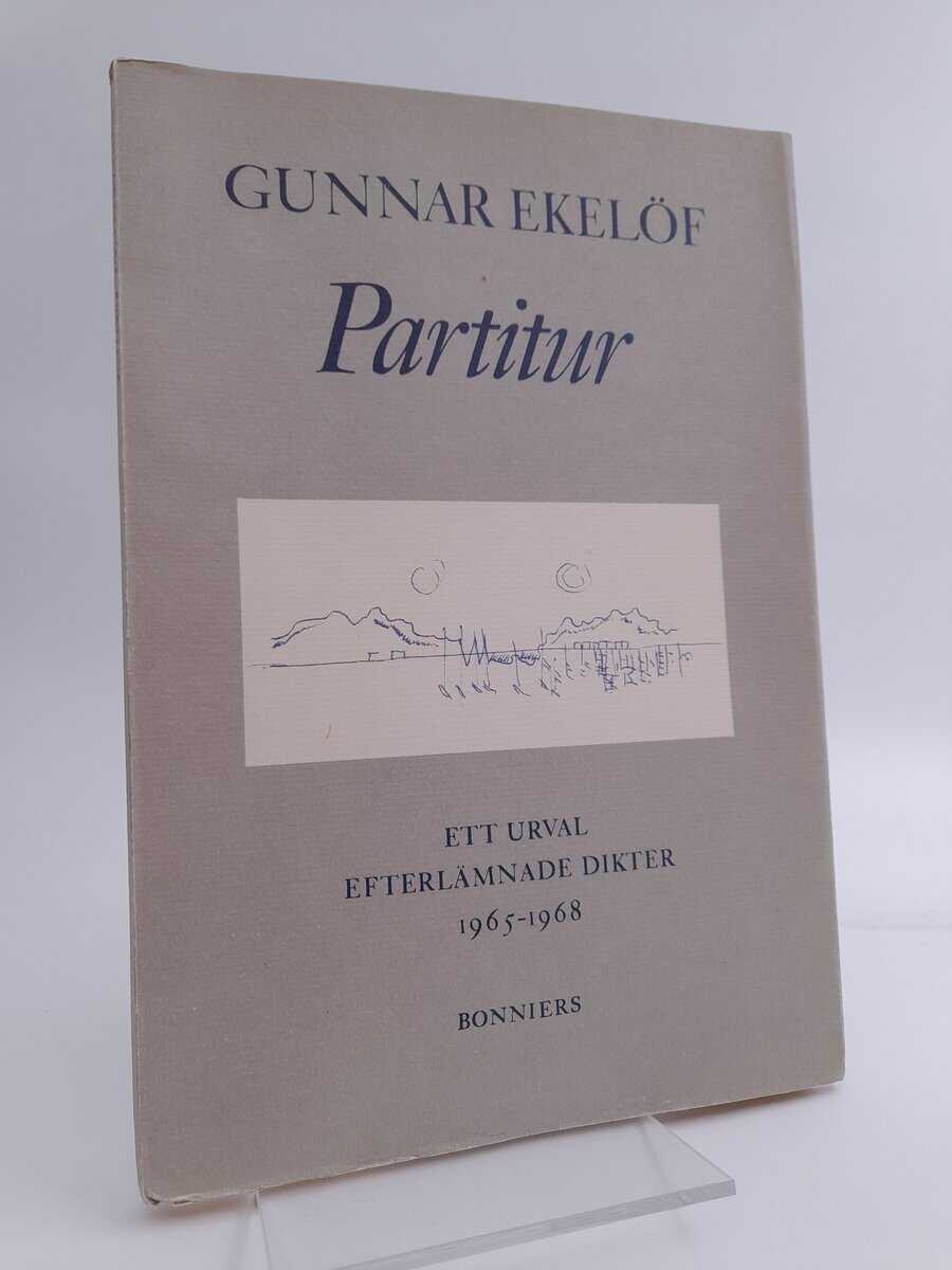 Gunnar Ekelöf : Partitur