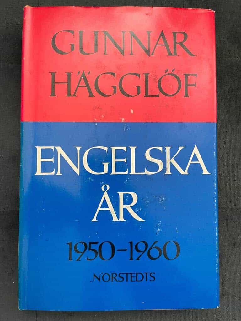 Gunnar Hägglöf : Engelska år