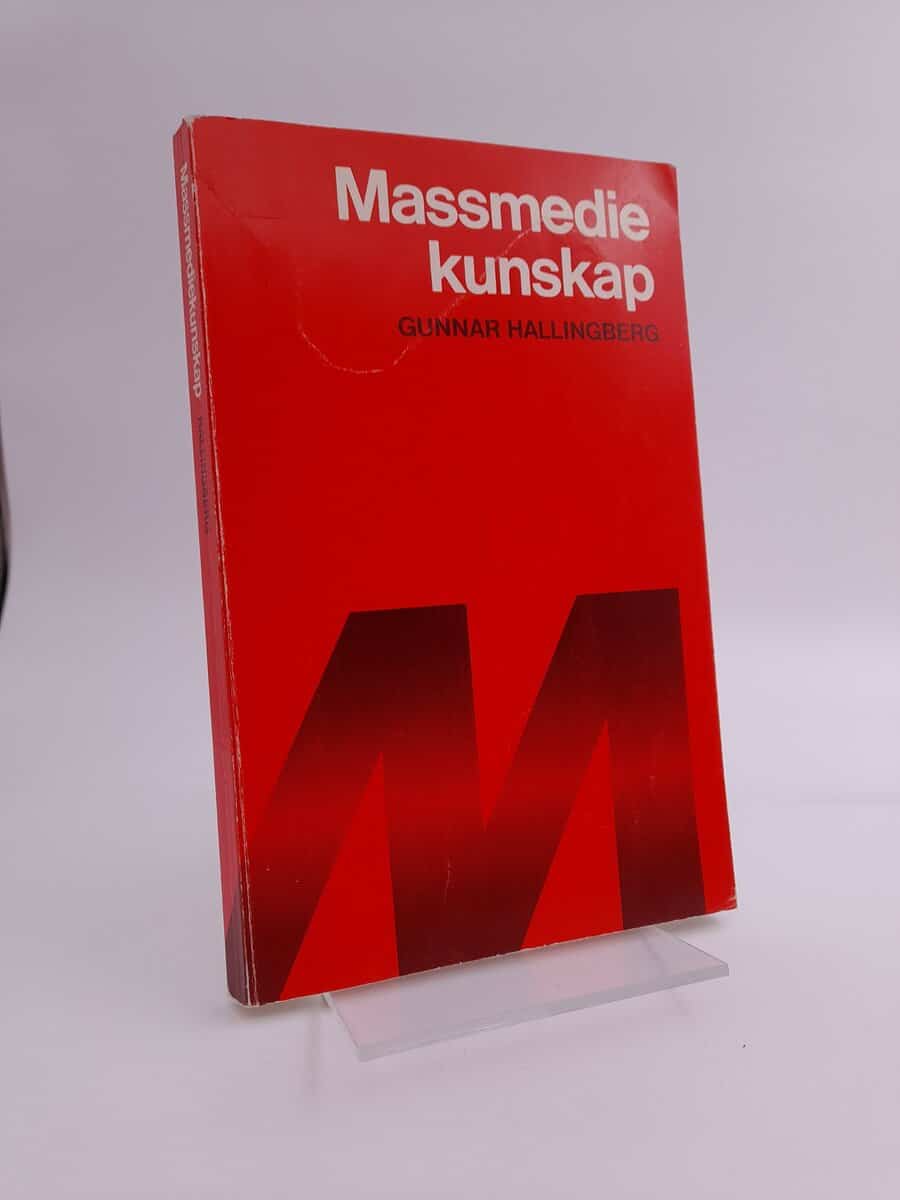 Gunnar Hallingberg : Massmediekunskap