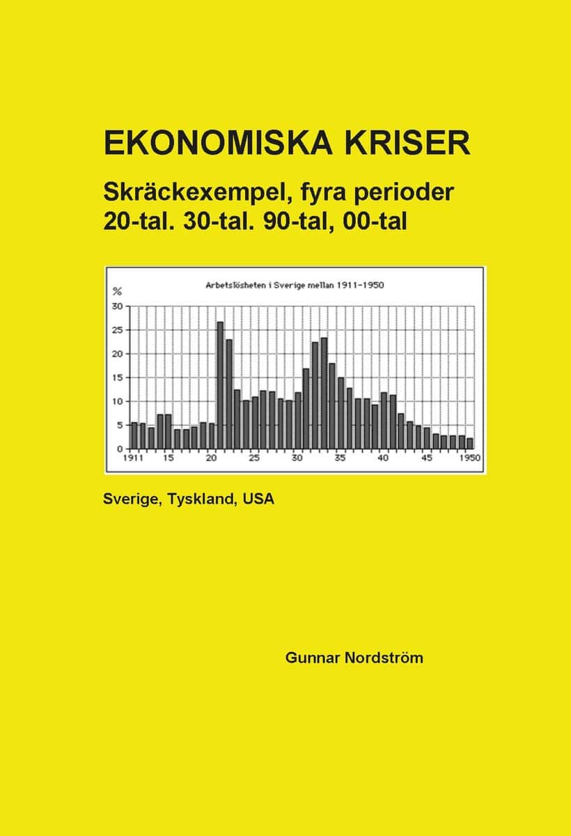 Gunnar Nordström : Ekonomiska kriser