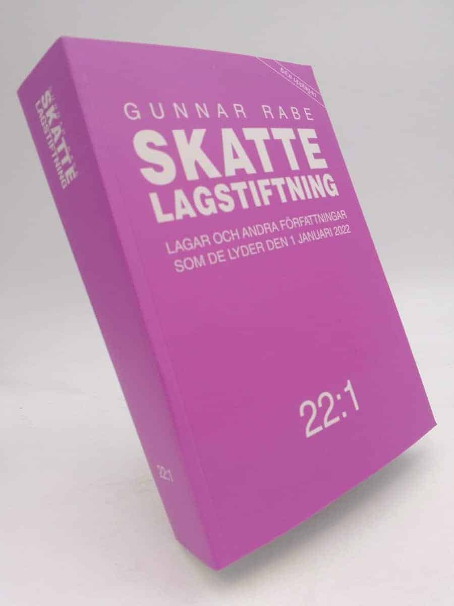 Gunnar Rabe : Skattelagstiftning