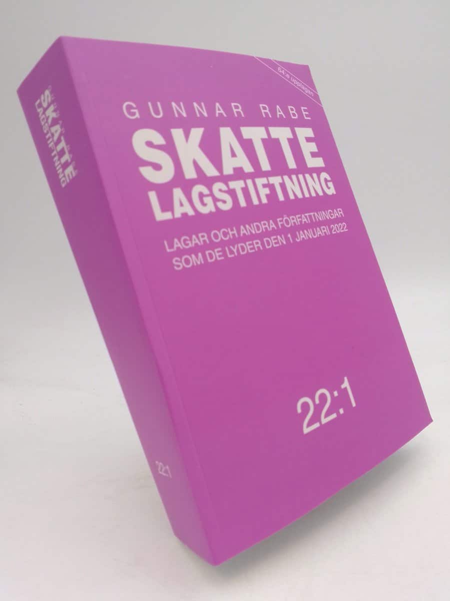Gunnar Rabe : Skattelagstiftning