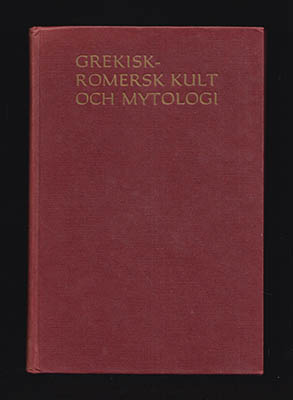 Gunnar Söderström : Grekisk-romersk kult och mytologi