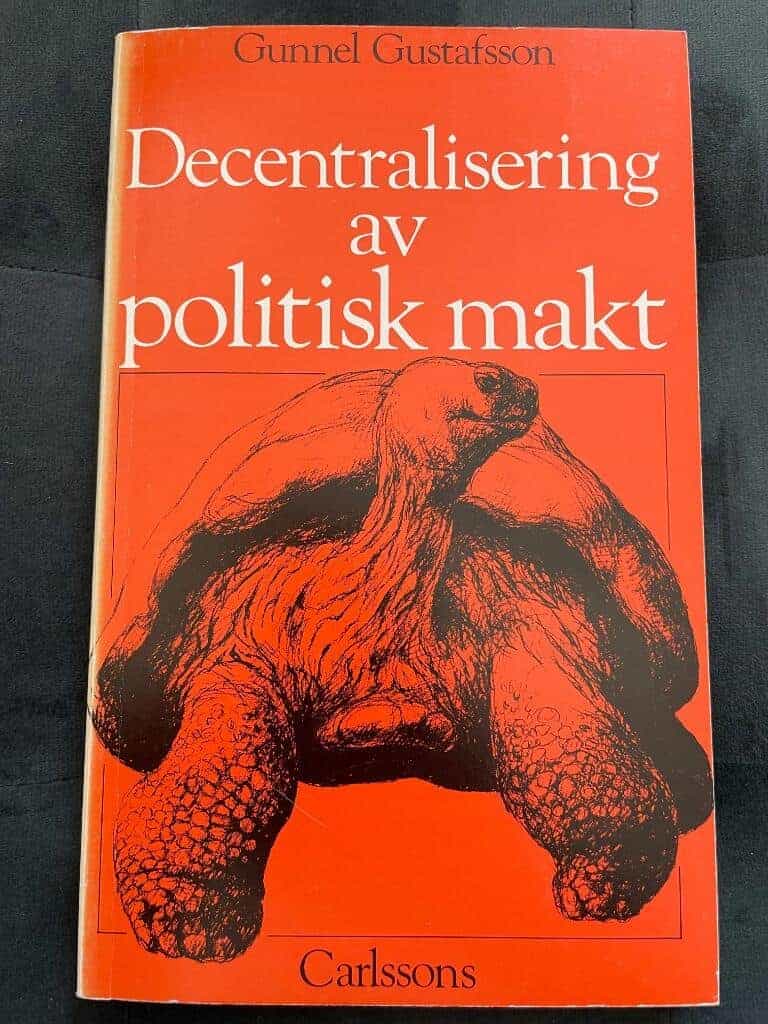 Gunnel Gustafsson : Decentralisering av politisk makt
