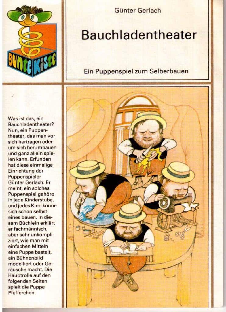 Günter Gerlach : Bauchladentheater. Ein puppenspiel zum selberbauen