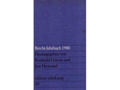 Günther Busch : Brecht-Jahrbuch 1980. Herausgegeben von Reinhold Grimm und Jost Hermand