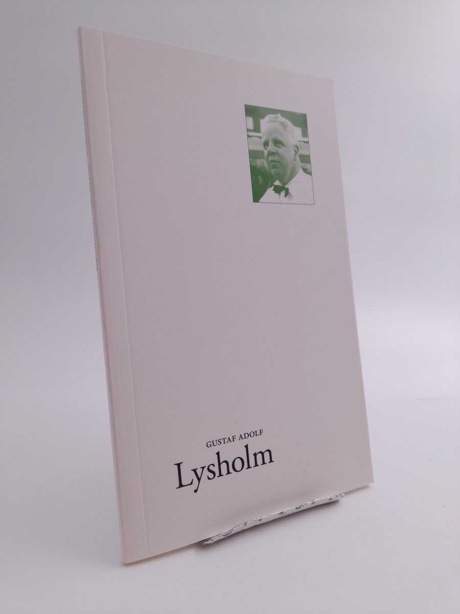 Gustaf Adolf Lysholm : Dunkelt gröna fönsterluckor