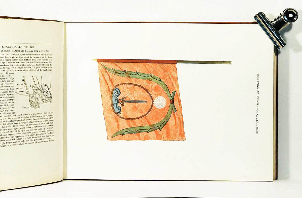 Gustaf Björlin : Sveriges krigshistoria i bilder. Del I-III. Utgiven av John M. Påhlman