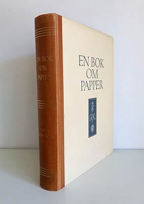 Gustaf Clemensson : En bok om papper