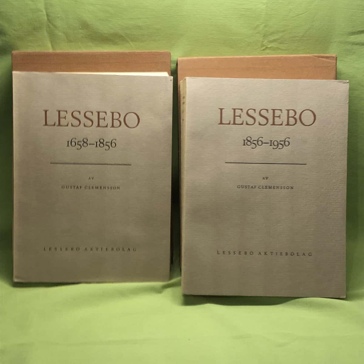 Gustaf Clemensson : LESSEBO. 1-2. Vol. 1