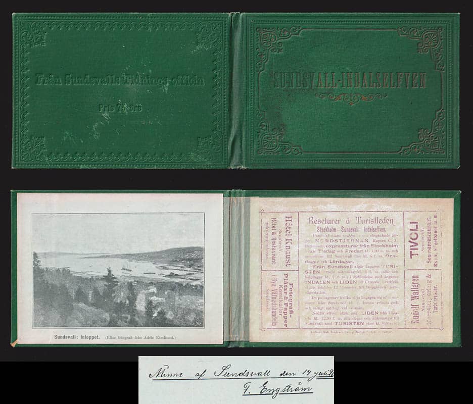 Gustaf R. Peterson : Sundsvall-Indalselfven (turistalbum)