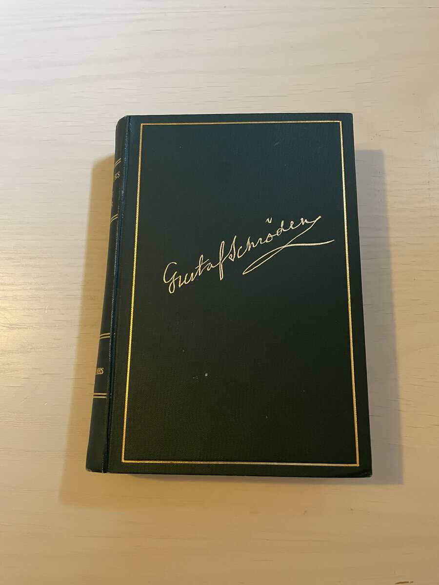 Gustaf Schröder : Gustaf Schröder samlade skrifter 7 - En timmermärkares minnen