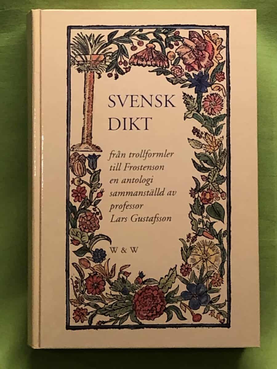Gustafsson Lars : Svensk dikt