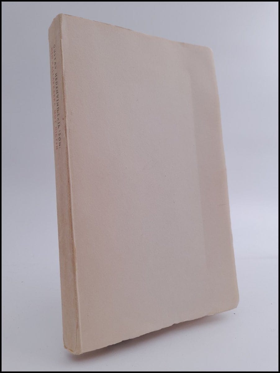 Gustav Hedenvind-Eriksson : Med rallarkärra mot dikten