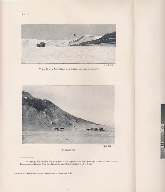 H. Hergesell : Das Deutsche Observatorium in Spitzbergen. Beobachtungen und Ergebnisse I. Herausgegeben von H. Hergesell. Mit 10 Abbildungen im Text, 8 Tafeln und 1 Karte