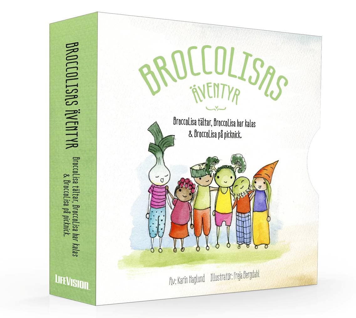 Haglund, Karin ; Bergdahl, Freja : BroccoLisas Äventyr