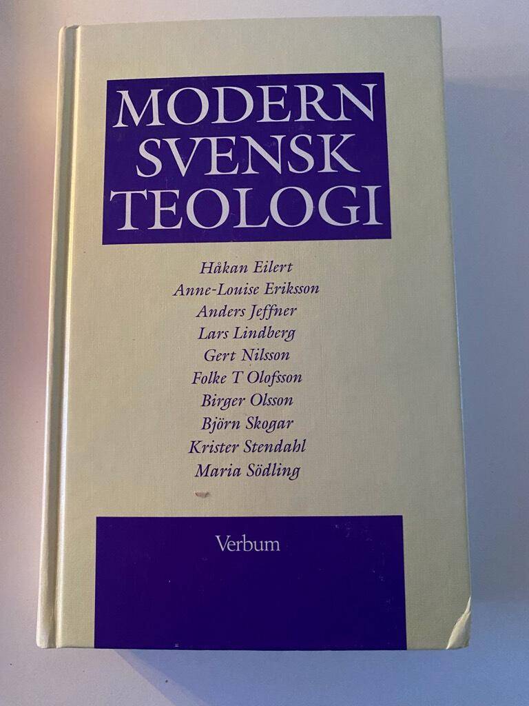 Håkan Eilert : Modern svensk teologi