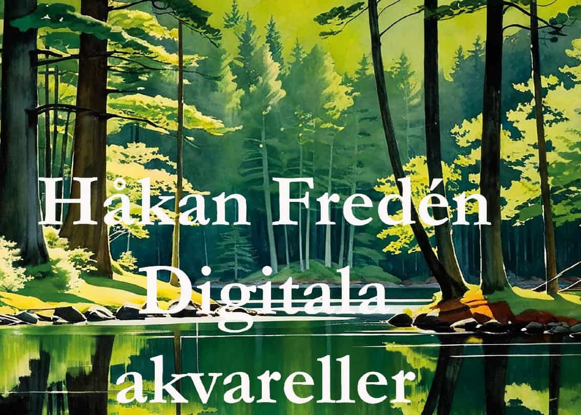 Håkan Fredén : Digitala akvareller