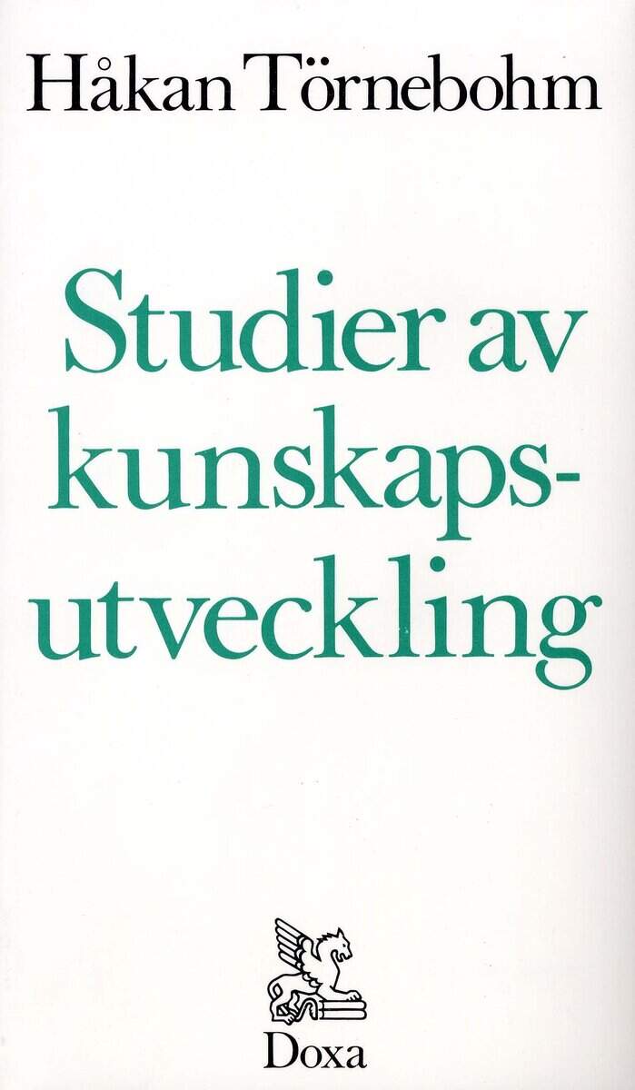 Håkan Törnebohm : Studier av kunskapsutveckling