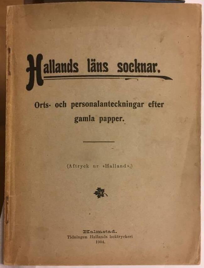 Hallands läns socknar