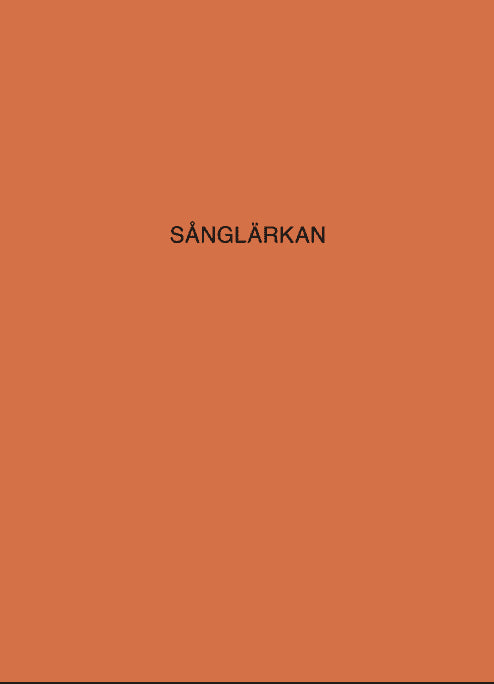 Hamish Fulton : Sånglärkan