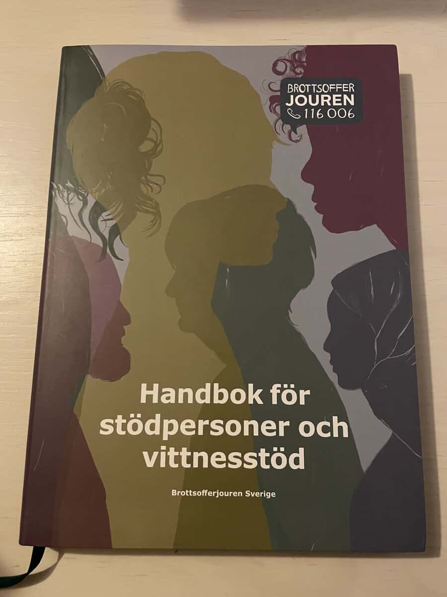 Handbok för stödpersoner och vittnessstöd