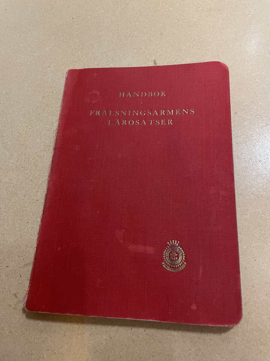 Handbok i Frälsningsarméns lärosatser