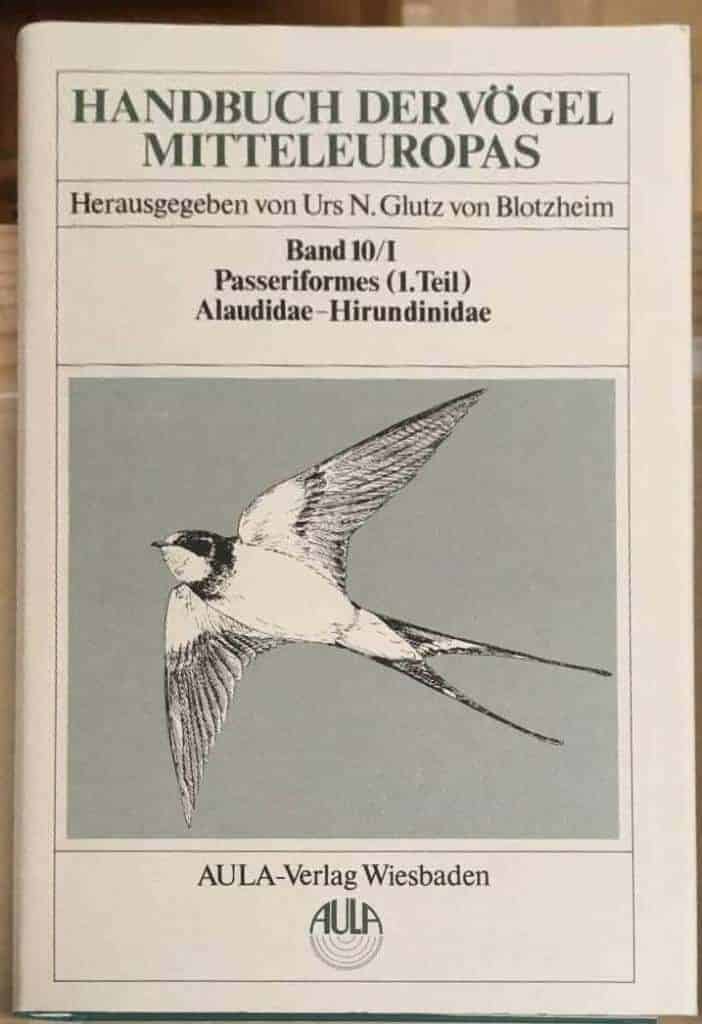 Handbuch der Vögel Mitteleuropas 10, del 1
