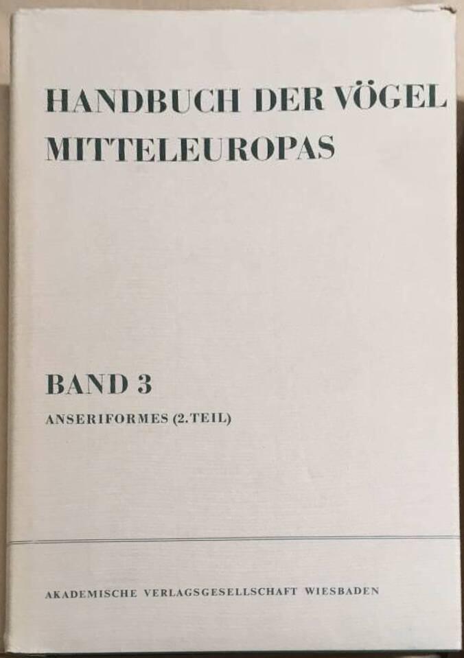 Handbuch der Vögel Mitteleuropas 3