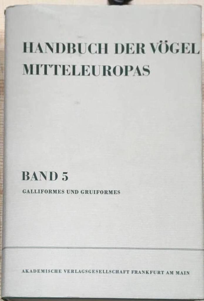 Handbuch der Vögel Mitteleuropas 5