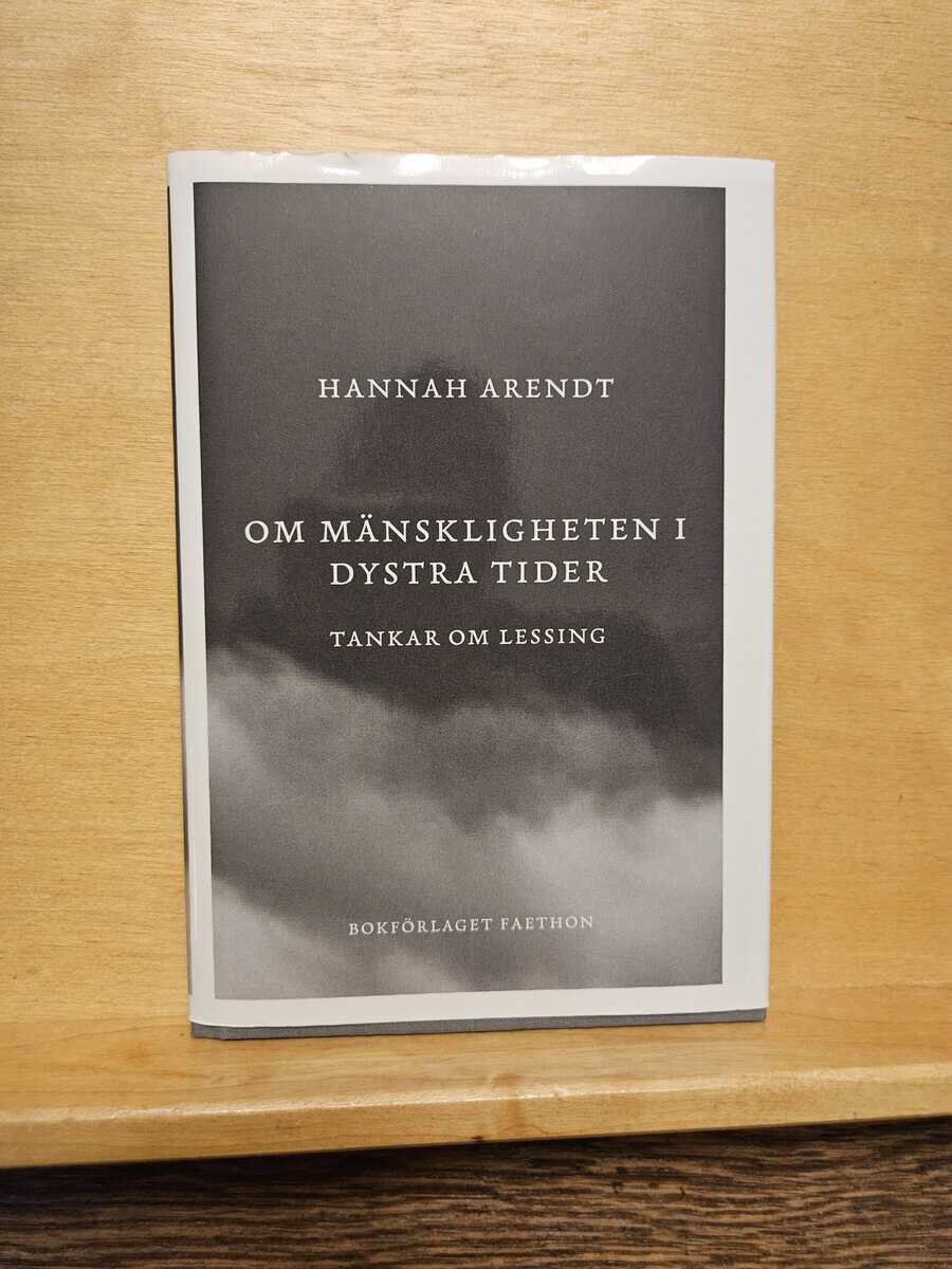 Hannah Arendt : Om mänskligheten i dystra tider