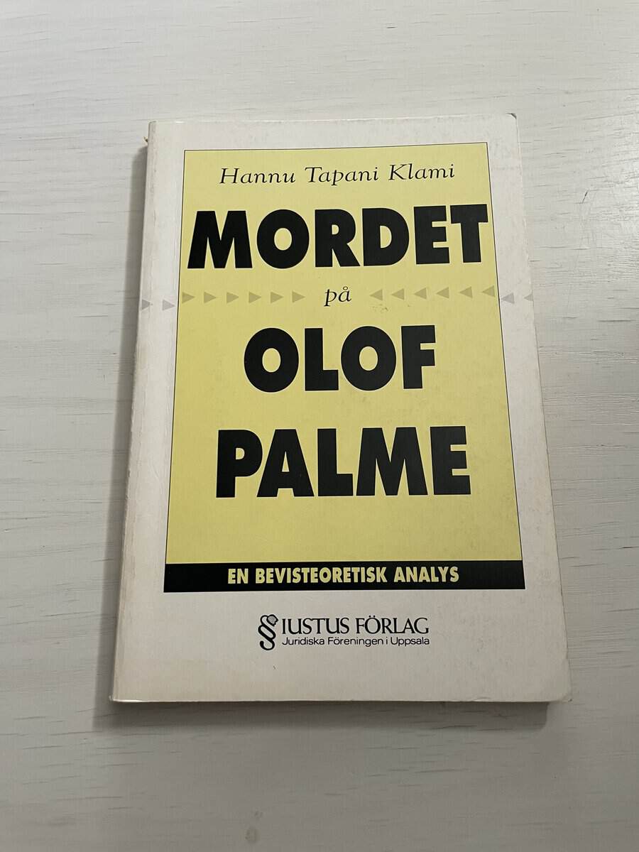 Hannu Tapani Klami : Mordet på Olof Palme