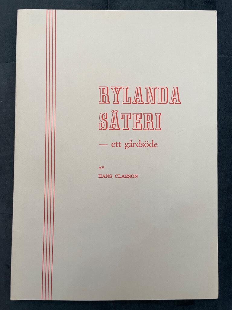 Hans Claeson : Rylanda säteri