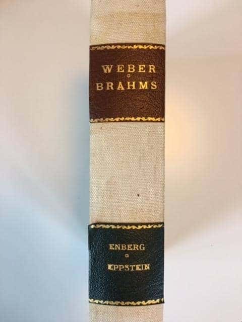 Hans Eppstein Brita Enberg : Carl Maria von Weber + Brahms