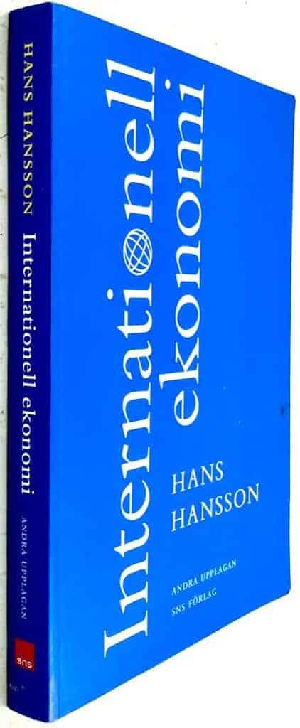 Hans Hansson : Internationell ekonomi