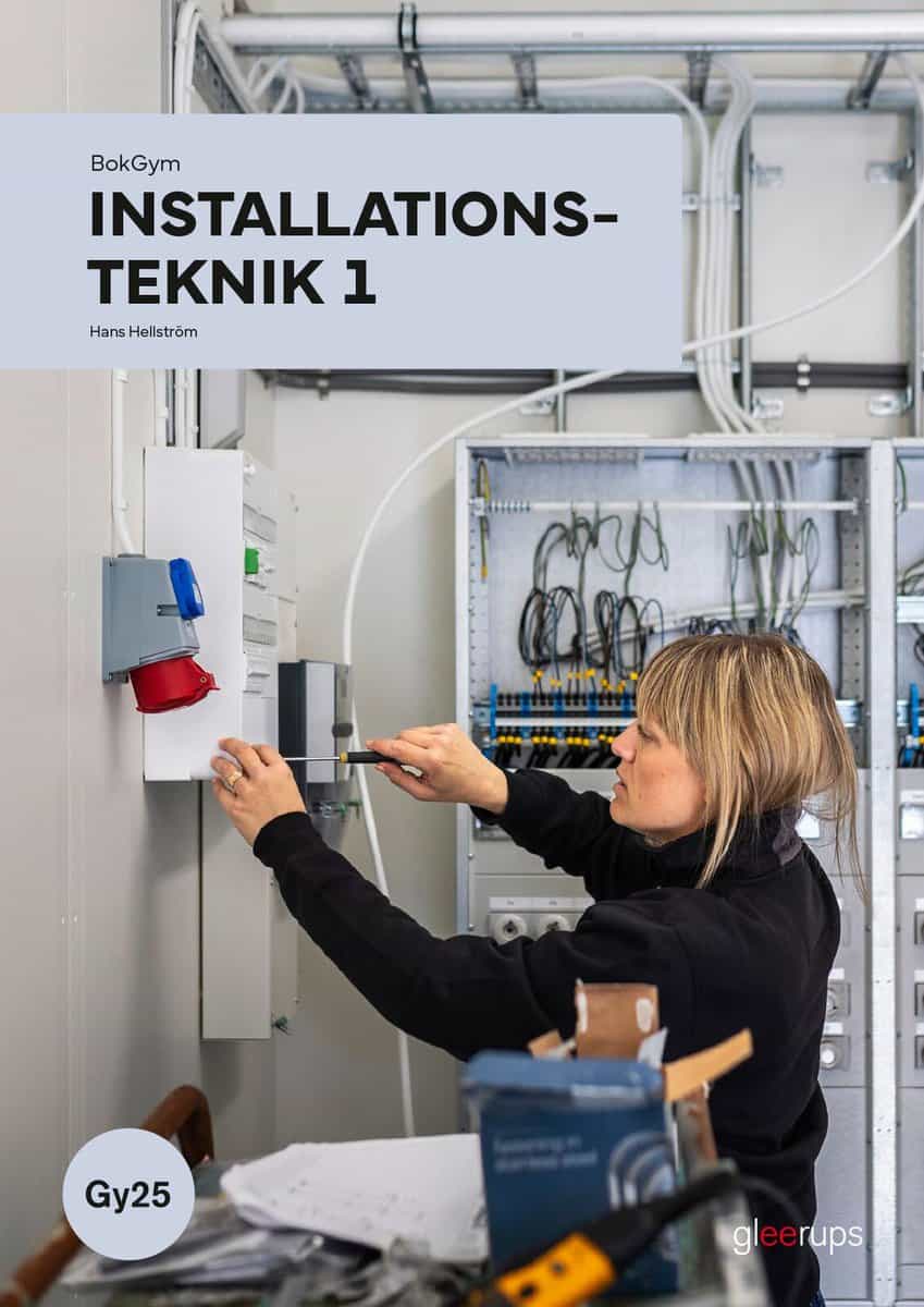 Hans Hellström : BokGym Installationsteknik 1, bok, Gy25