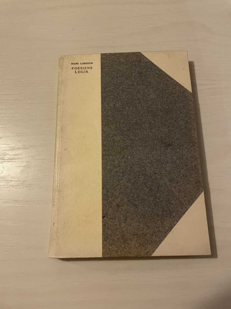 Hans Larsson : Poesiens logik