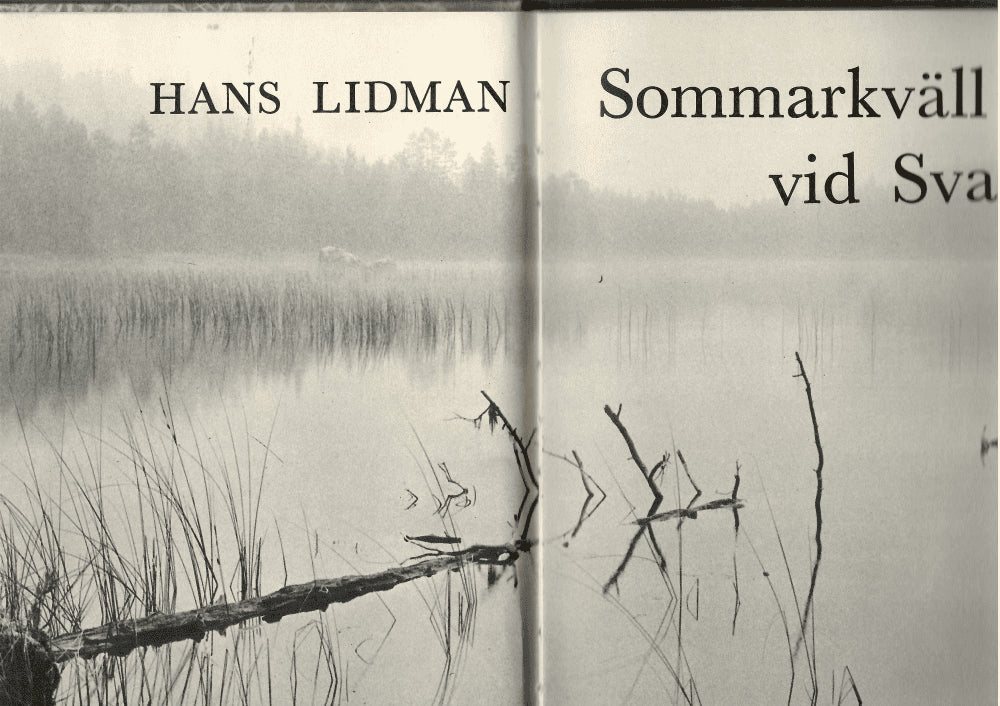 Hans Lidman : Sommarkväll vid Svartån