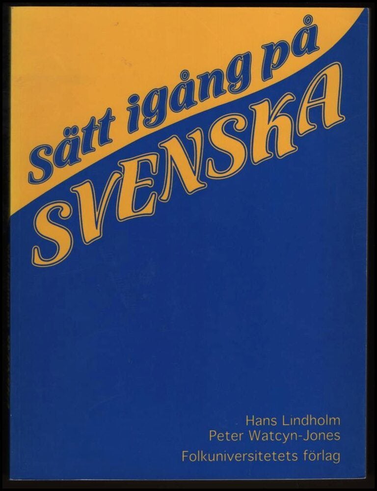 Hans Lindholm : Sätt igång på svenska
