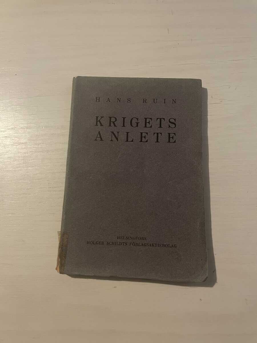 Hans Ruin : Krigets anlete