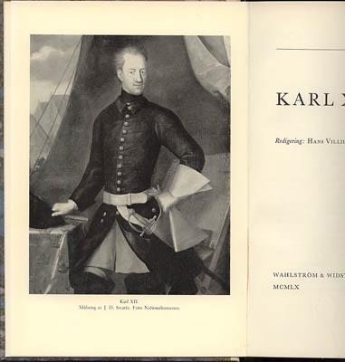 Hans Villius : Karl XII