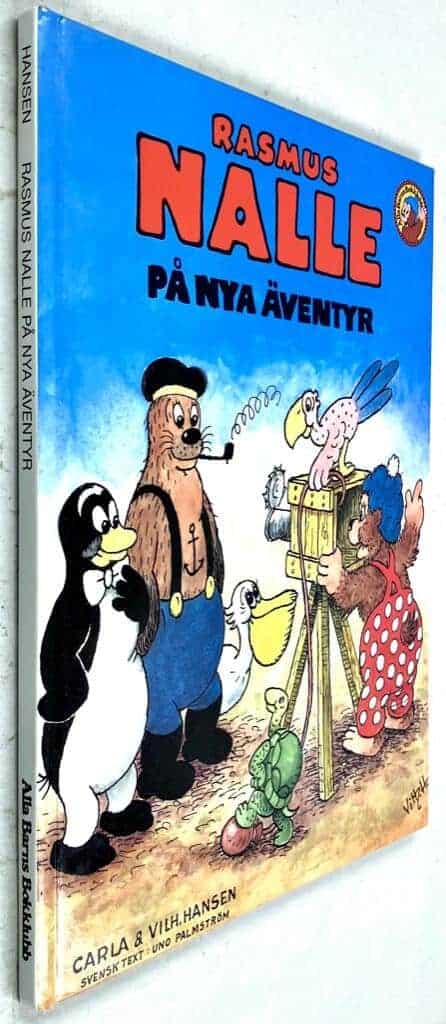 Hansen, Carla ; Hansen, Vilhelm ; Palmström, Uno : Rasmus Nalle på nya äventyr