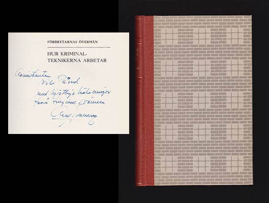 Hansson, Arne ; Svensson, Arne (1914-1987) : Hur kriminalteknikerna arbetar