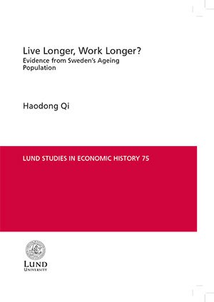 Haodong Qi : Live Longer, Work Longer?
