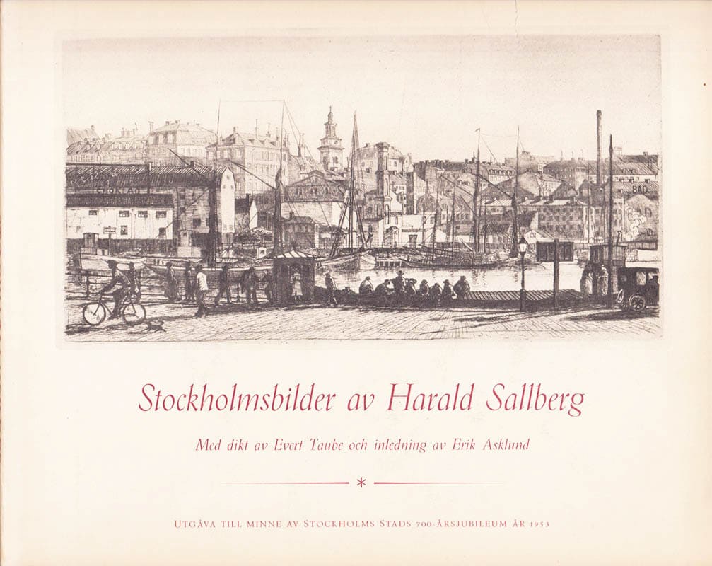 Harald Sallberg : Stockholmsbilder