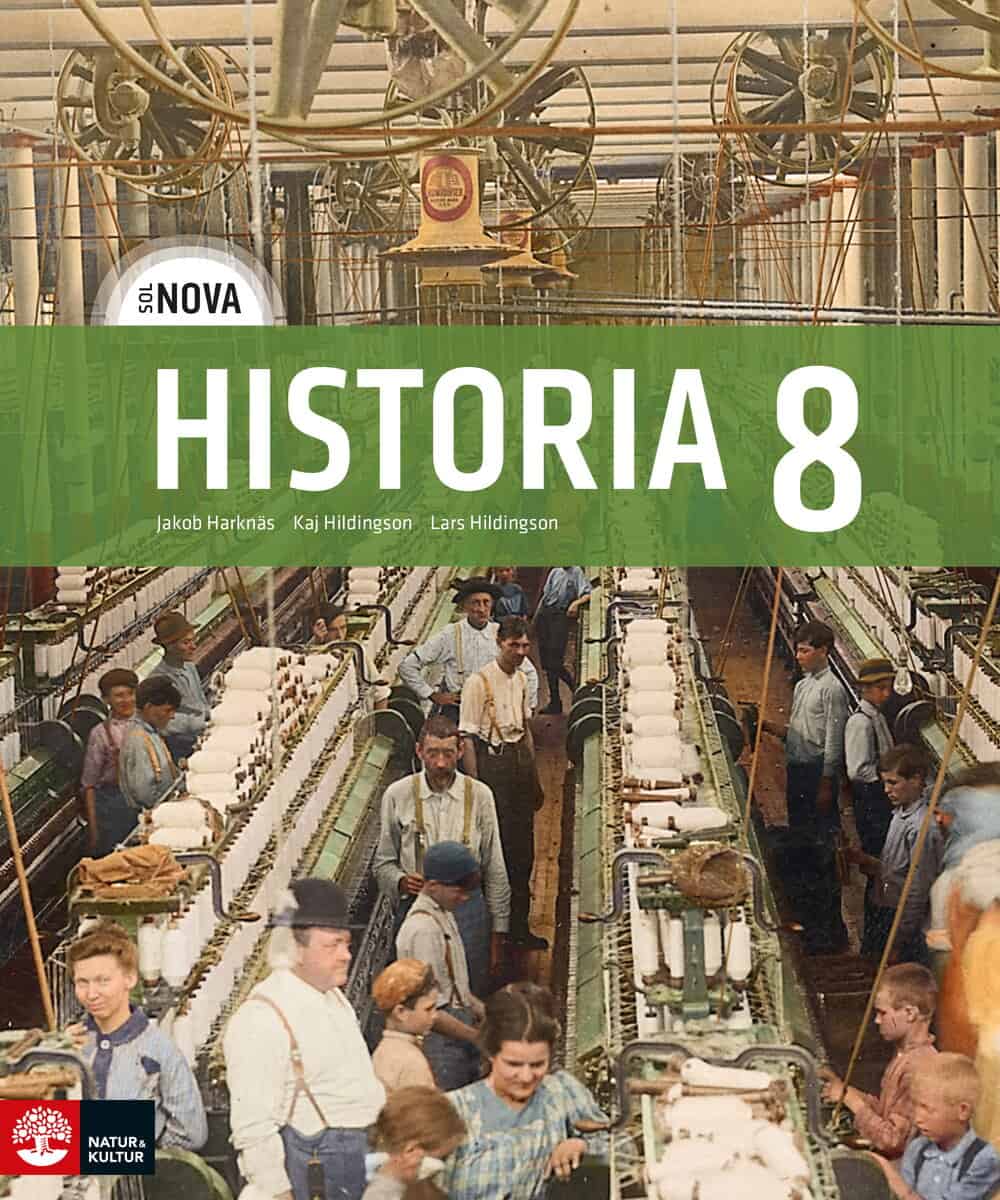 Harknäs, Jakob ; Hildingson, Kaj ; Hildingson, Lars : SOL NOVA Historia 8