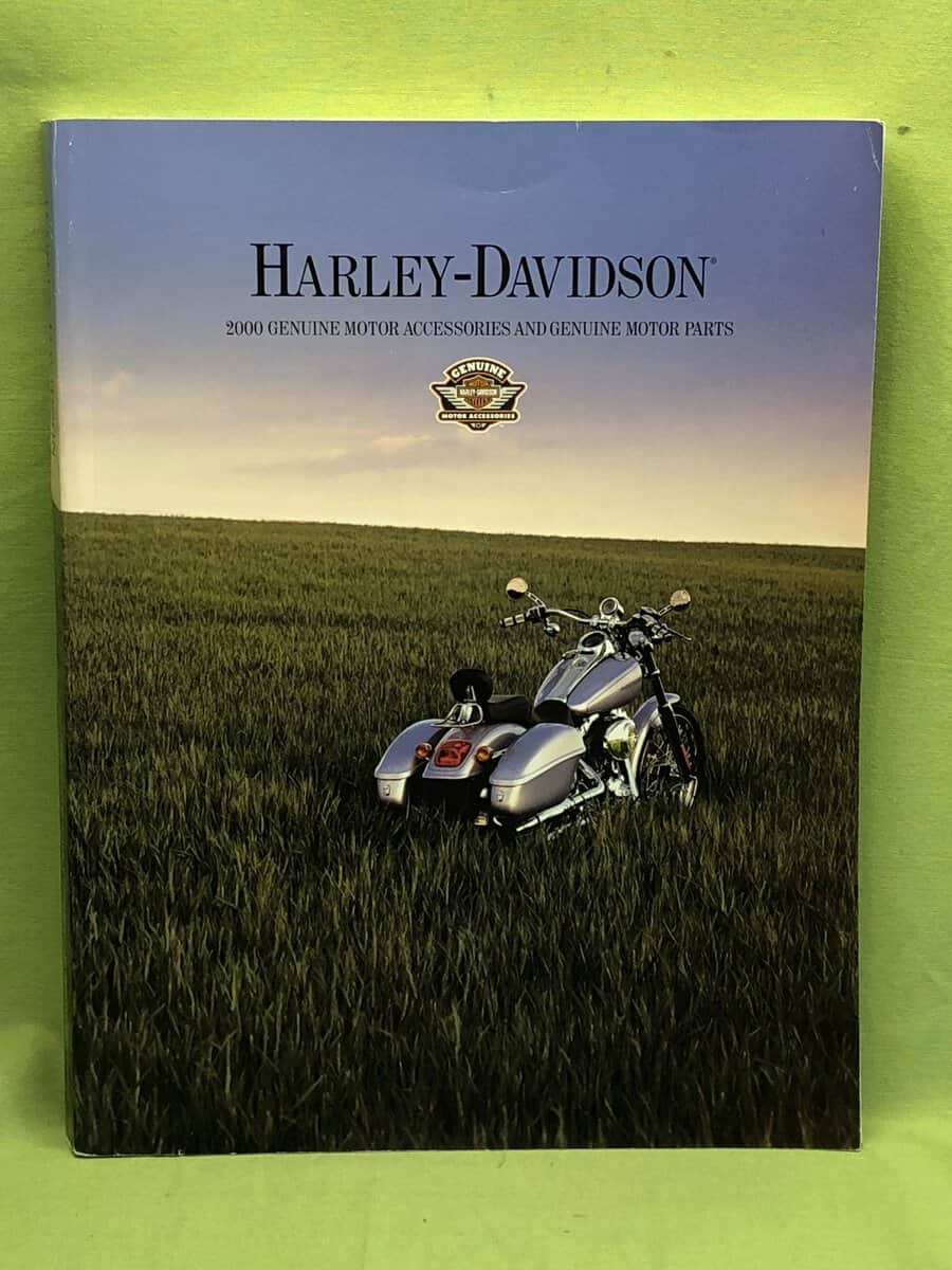 HARLEY DAVIDSON MOTORCYCLES 2000 GENUINE ACCESSORIES AND MOTOR PARTS CATALOG