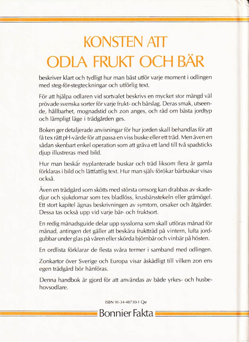 Harry Baker : Konsten att odla frukt och bär